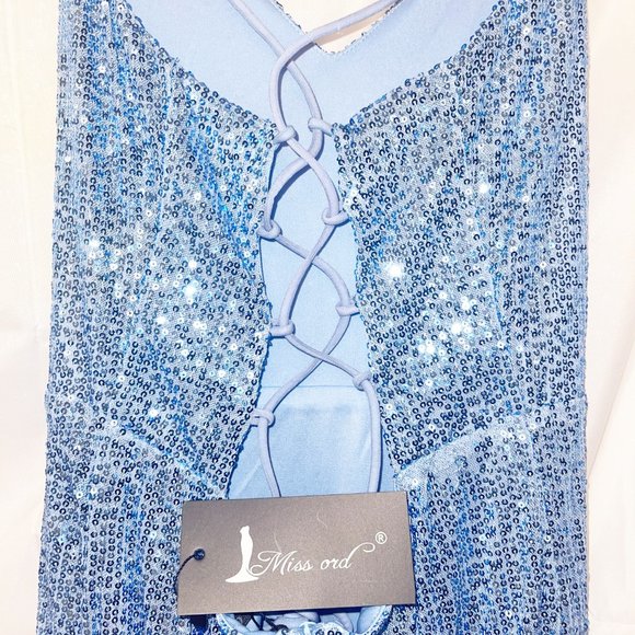 Miss ORD Wemon's Formal Sequin Maxi dress - Picture 4 of 7